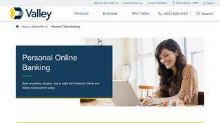 Personal Online Banking - Valley National Bank