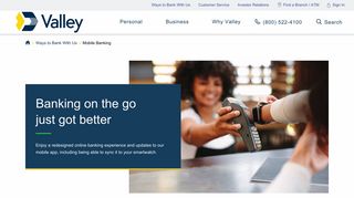 Mobile Banking - Valley National Bank
