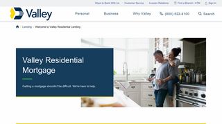 Welcome to Valley Residential Lending - Valley Bank - Valley National ...