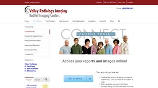 Patient Portal - Valley Radiology Imaging