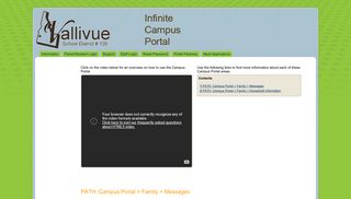 Portal Overview - Infinite Campus - Google Sites