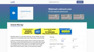 Everything on webmail.valmont.com. Outlook Web App. - Horde
