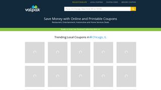 Valpak: Printable Coupons, Online Promo Codes, & Local Deals