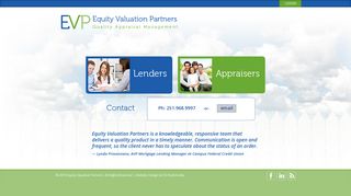 Equity Valuation Partners - Quality Appraisal Management