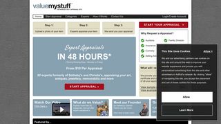 ValueMyStuff - Online Art, Antique & Collectable Appraisals