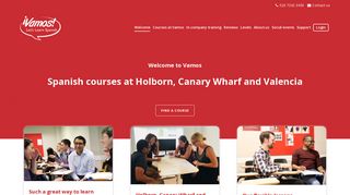 Vamos - Let's Learn Spanish: Spanish courses at Holborn, Canary ...