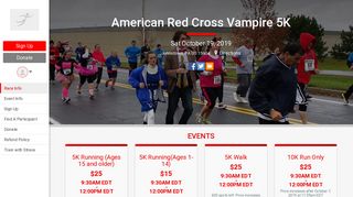 American Red Cross Vampire 5K - RunSignup