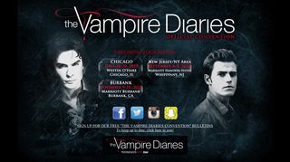 The Vampire Diaries Official Conventions