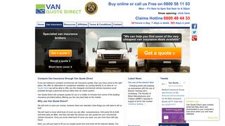 Compare Van Insurance Quotes with Van Quote Direct
