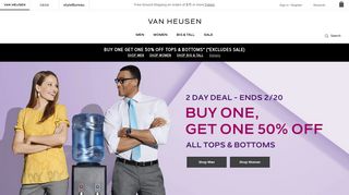Van Heusen | Official Site and Online Store