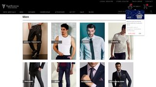 Buy Van Heusen Clothes and Accessories Online for Men ...