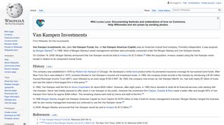Van Kampen Investments - Wikipedia