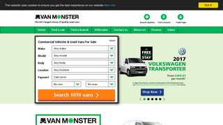 Van Monster: Commercial Vehicles & Used Vans For Sale