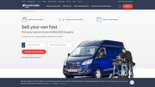 Sell My Van - Sell Your Used Van with Auto Trader Vans Today!