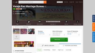 Vanaja Rao Marriage Bureau - Matrimonial Bureaus in Ongole - Justdial