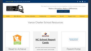 Vance Charter School - Resources