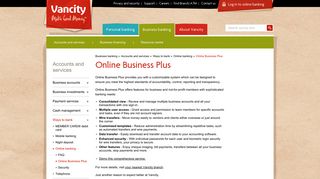 Online Business Plus - Vancity