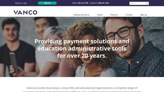 Vanco Payment Solutions: Online Giving & Payment Processing