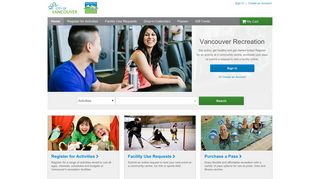 Vancouver Recreation - ACTIVE Communities