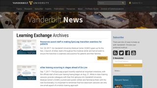 Learning Exchange | Vanderbilt News | Vanderbilt University