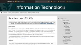 Remote Access | Secure Communications | Security | Vanderbilt IT ...
