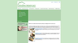 VanDyk Mortgage Corporation : Home