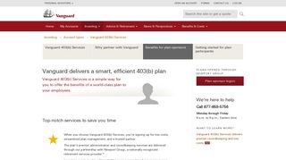 Vanguard delivers a smart, efficient 403(b) plan | Vanguard