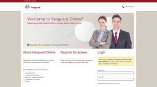 Welcome to Vanguard Online - Vanguard Investments