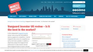Vanguard Investor UK review - is it the best in the market? - Money To ...