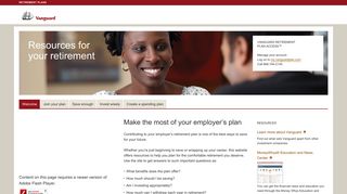 Retirement Plans Access - Vanguard - Retirement Plans