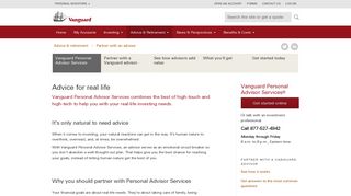 Vanguard Personal Advisor Services | Vanguard