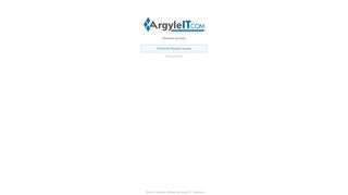 Argyle IT Solutions Remote Access - Argyle IT Solutions Remote Support