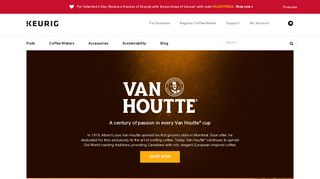 Discover Van Houtte Coffee - Keurig