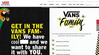 Join the Vans Family!