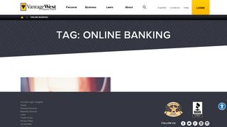 online banking Archives - Vantage West Credit Union