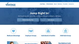 Vantage Health Plan: Medicare, Individual, & Group Health Insurance