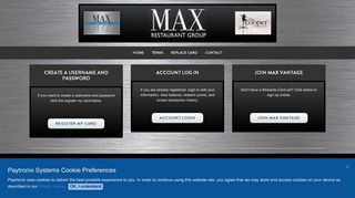 Max Vantage - System Guest Portal