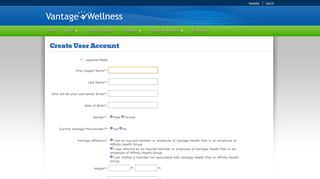 Register - Vantage Wellness