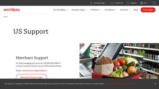 US Support | Worldpay