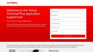 Vantiv | Virtual Terminal Plus Support