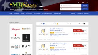 Vapor4Life online coupons military discounts promo code