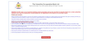 Netbanking : The Varachha Co-operative Bank Ltd.