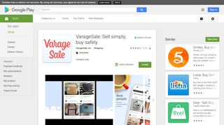 VarageSale: Sell simply, buy safely. – Apps on Google Play