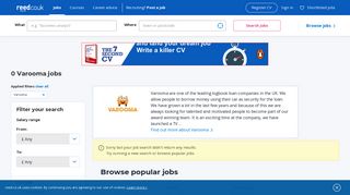 Varooma jobs - reed.co.uk