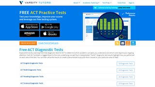 Free ACT Practice Tests - Varsity Tutors