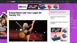 Subscribers: Use Your Login On Varsity TV! - FloCheer