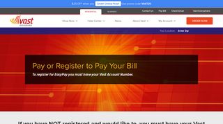 Pay Your Vast Bill - Vast Broadband