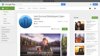 Vast Survival (Multiplayer) Open World. – Apps on Google Play