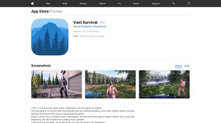 Vast Survival on the App Store - iTunes - Apple
