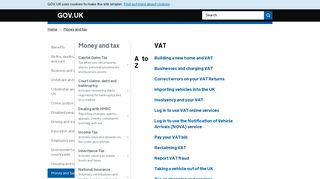 VAT - GOV.UK